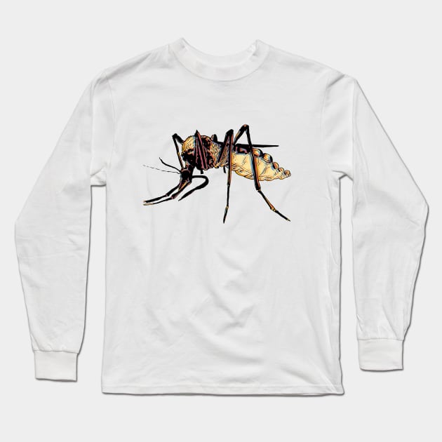 Mostquito Long Sleeve T-Shirt by A N Illustration